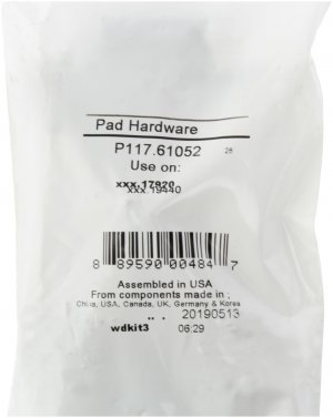 Ford Mustang Brake Pads - Front - Stoptech - Street Brake Pads w/Shims & Hardware - `15-`20