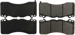 Ford Mustang Brake Pads - Front - Stoptech - Street Brake Pads w/Shims & Hardware - `15-`20