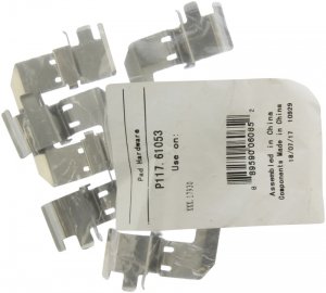 Ford Mustang Brake Pads - Rear - Stoptech - Street w/Shims & Hardware - `15-`18