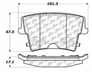 Dodge Challenger Brake Pads - Stoptech - Sport - `09-`17