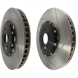 Nissan GT-R Brake Rotors (2) - Front - Stoptech - Slotted AeroRotor Kits - `09-`11