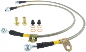 Nissan 350Z Brake Line Kit - Front - Stoptech - Stainless Steel - `03-`08