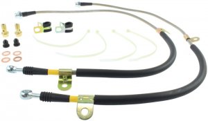 Nissan GT-R Brake Line Kit - Front - Stoptech - Stainless Steel - 2009