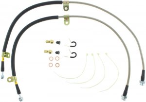 Nissan GT-R Brake Line Kit - Front - Stoptech - Stainless Steel - 2009