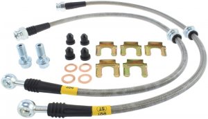 Mitsubishi Lancer Brake Line Kit - Front - Stoptech - Stainless Steel - `02-`07