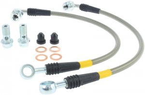 Mitsubishi Lancer Brake Line Kit - Rear - Stoptech - Stainless Steel - `03-`06