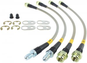 Mitsubishi Lancer Brake Line Kit - Rear - Stoptech - Stainless Steel - `09-`16