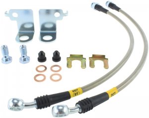 Ford Mustang Brake Line Kits - Front - Stoptech - Stainless Steel - `15-`18