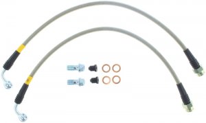 Chevrolet Corvette Brake Line Kit - Front - Stoptech - Stainless Steel - `14-`17