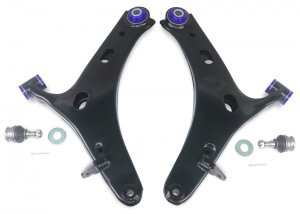 Subaru Forester Control Arms - Front - Superpro - Lower Control Arm Set w/ Bushings - 2014