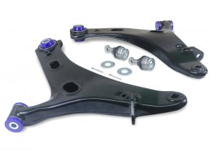 Subaru Forester Control Arms - Front - Superpro - Lower Control Arm Set w/ Bushings - 2014