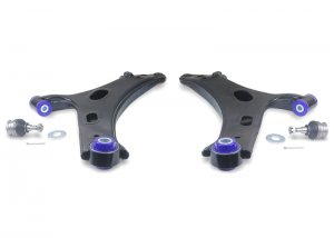 Subaru Forester Control Arms - Front - Superpro - Lower Control Arm Set w/ Bushings - 2014