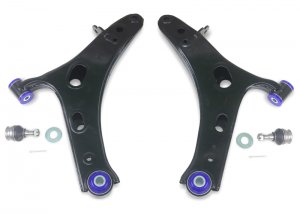 Subaru Forester Control Arms - Front - Superpro - Lower Control Arm Set w/ Bushings - 2014
