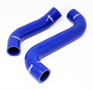 Subaru WRX Radiator Hose Kit - Torque Solution - Silicone - Blue - `02-`07