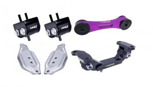 Subaru WRX Engine Mount Kit - Torque Solution - Purple Pitch Mount Kit - `02-`14