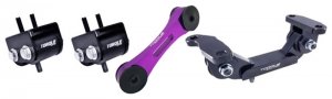 Subaru WRX Engine / Transmission Mount - Torque Solution - Purple Pitch - `02-`14