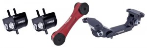Subaru WRX Engine Mount Combo Kit - Torque Solution - Red Pitch - `02-`14