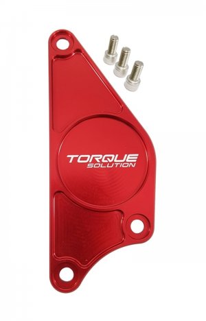 Subaru BRZ Cam Plate - Torque Solution - Billet Aluminum - Red - 2013
