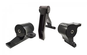 Mitsubishi Lancer Engine Mount Kit - Rear - Torque Solution - 3pc Rear Aluminum - `08-`15