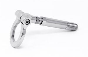 Nissan GT-R Tow Hooks - Torque Solution - Stainless Steel - `09-`16