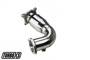 Subaru WRX Performance Exhaust - Front - Turbo XS - Front Pipe w/ Catalytic Converter - `15-`19