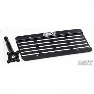 Subaru WRX License Plate Relocation Kit - Front - Turbo XS - TowTag - Black - 2022+