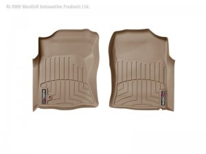 Toyota Tacoma FloorLiner - Front - WeatherTech - DigitalFit - Tan - `01-`04