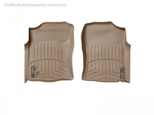 Toyota Tacoma FloorLiner - Front - WeatherTech - DigitalFit - Tan - `01-`04