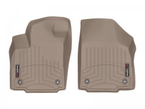 Toyota Tacoma FloorLiner (1) - Front - WeatherTech - DigitalFit - Tan - `01-`04
