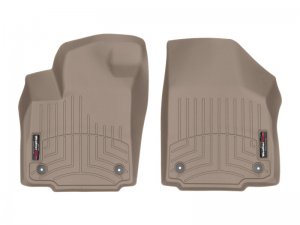 Alfa Romeo Stelvio FloorLiner - Front - WeatherTech - DigitalFit - Tan - 2018