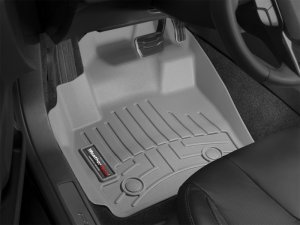 Toyota Tacoma Floor Mats - Front - WeatherTech - DigitalFit - Grey - `12-`13