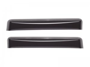 Toyota Tacoma Access Cab Rear Side Window Deflectors - WeatherTech - Dark Smoke - `05-`13