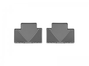 Toyota Tacoma Crew Cab Rear Rubber Mats - WeatherTech - All-Weather - Grey - `05-`13