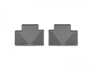Toyota Tacoma Crew Cab Rear Rubber Mats - WeatherTech - All-Weather - Grey - `05-`13