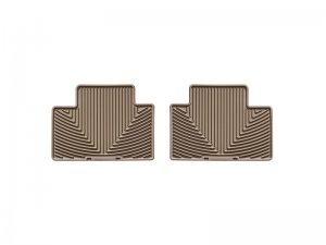 Toyota Tacoma Rear Rubber Mats - WeatherTech - All-Weather - Tan - `05-`13