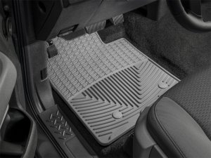 Toyota Tacoma Floor Mats (2) - Front - WeatherTech - Rubber - Grey - 2016