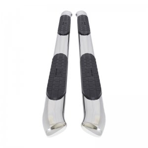 Toyota Tacoma Nerf Bars - Westin - PRO TRAXX 5 Oval - Polished Stainless Steel - `05-`17