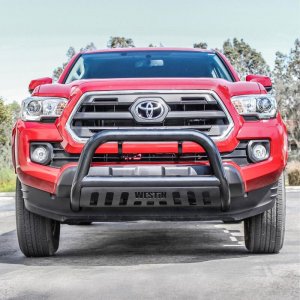 Toyota Tacoma Bull Bar - Front - Westin - E-Series - Black - `16-`18