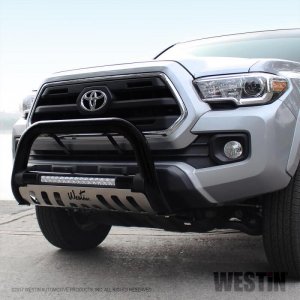 Toyota Tacoma Bull Bar - Westin - Ultimate LED - Textured Black - `16-`18