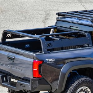 Toyota Tacoma Cargo Rack Base - Westin - Overland - Textured Black - `05-`21
