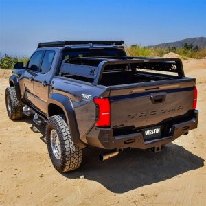Toyota Tacoma Cargo Rack Base - Westin - Overland - Textured Black - `05-`21