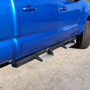 Toyota Tacoma Nerf Bars - Westin - HDX Drop - Textured Black - `05-`20
