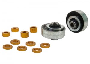 Subaru WRX Control Arm Lower Inner Rear Bushing Kit - Front - Whiteline - Anti Geometry Kit - `07-`14