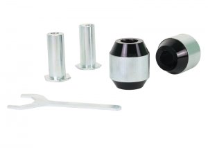 Ford Mustang Caster Correction Alignment Kit - Front - Whiteline - Dual Offset Bushings - `15-`21