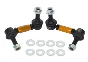 Nissan 350z Sway Bar Links - Front - Whiteline - HD Adj Steel Ball - 2003