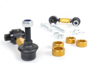Subaru BRZ Suspension Stabilizer Bar Link Kit - Rear - Whiteline - Adjustable Heavy Duty - 2012