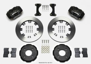 Mitsubishi Lancer Brake Kit - Front - Wilwood - Forged Dynalite Calipers + 12.19in Rotors + Wilwood Pads - `02-`03