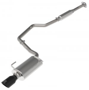 Subaru Impreza Performance Exhaust - aFe - Cat Back, 2.5in 304SS with Black Tips - Black - `12-`16