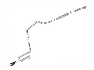Subaru Impreza Performance Exhaust - aFe - Cat Back, 2.5in 304SS with Black Tips - Black - `12-`16