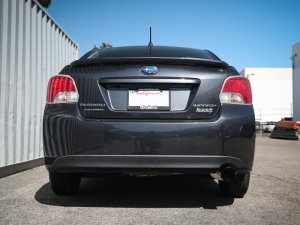 Subaru Impreza Performance Exhaust - aFe - Cat Back, 2.5in 304SS with Black Tips - Black - `12-`16